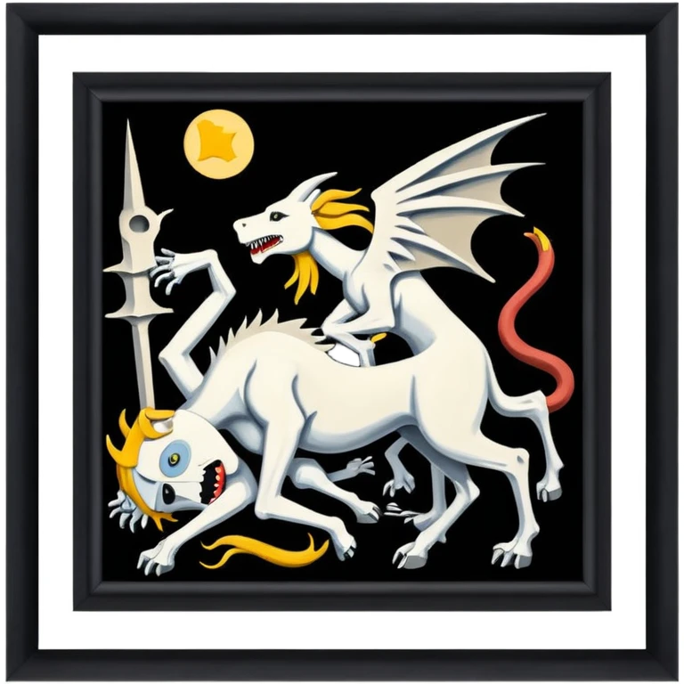 Guernica in painting frame
















 emoji