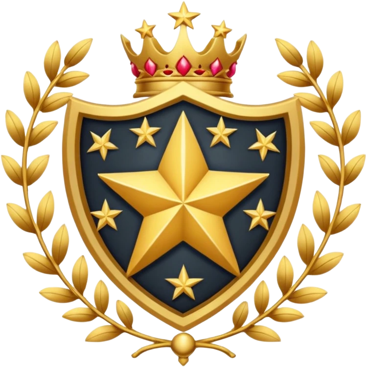 5 star crest emoji