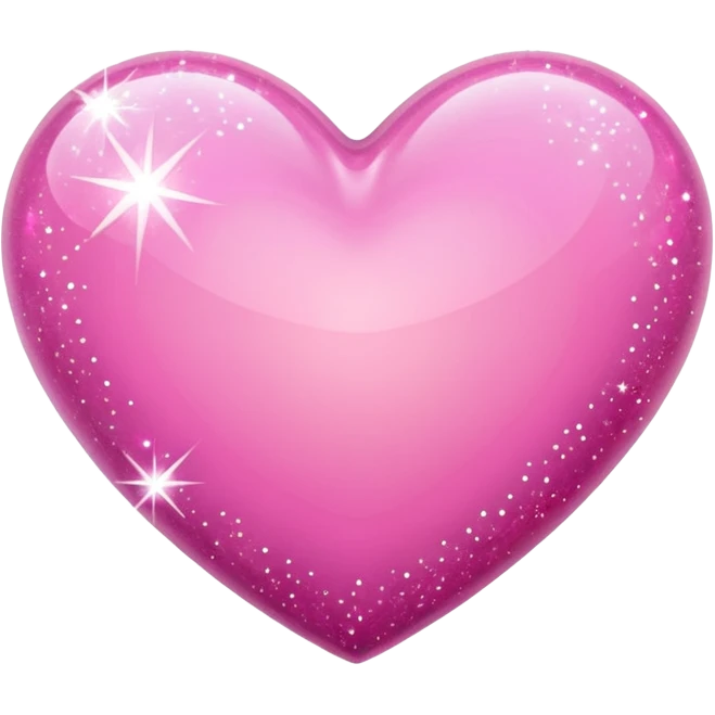 pink heart with sparkles emoji