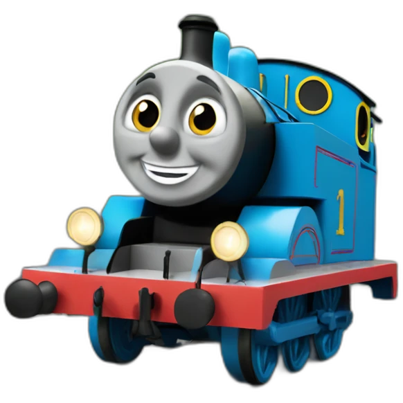 thomas the tank engine crashing emoji