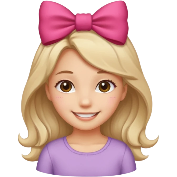 Girl sticker soft emoji