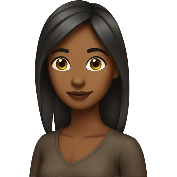 brown girl emoji