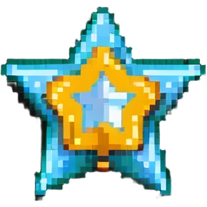 Sheriff-style star badge with MODERATOR text emoji