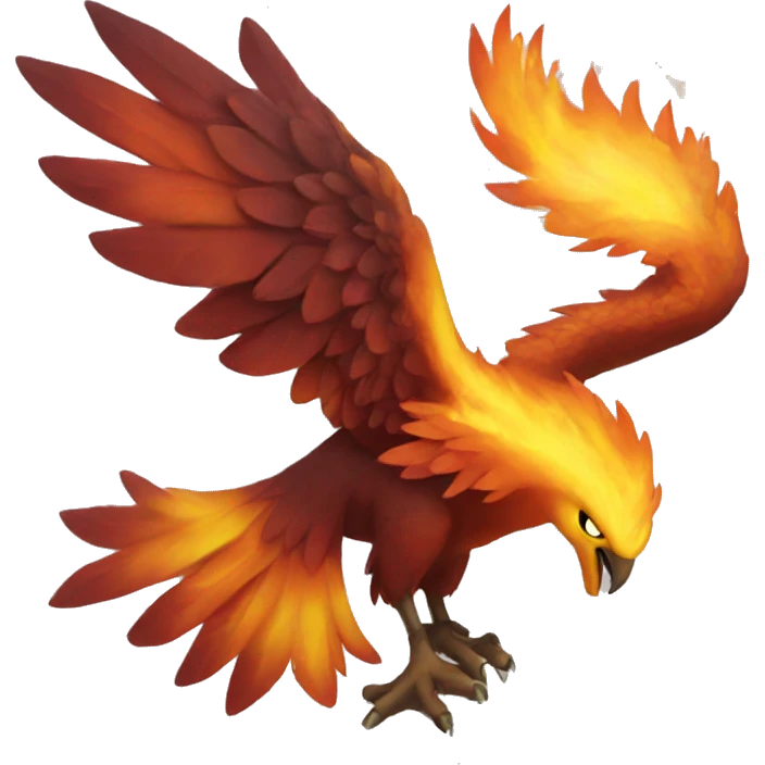 Phoenix from the ash emoji emoji
