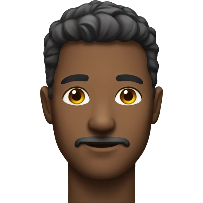 male portrait up close  emoji