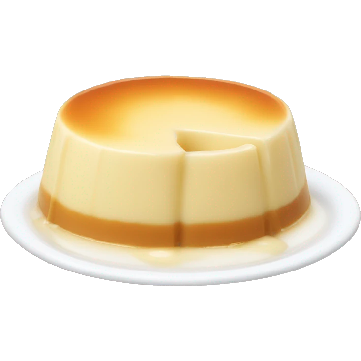 Flan du lait emoji