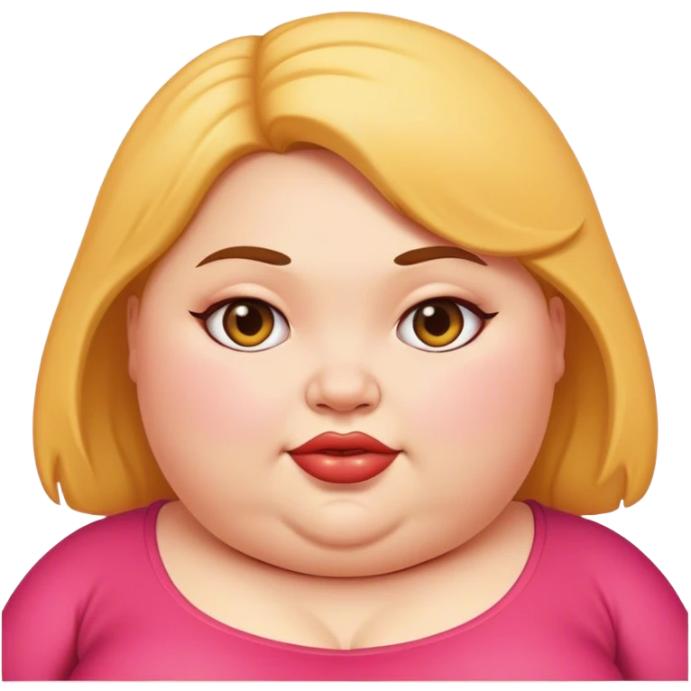 Fat girl emoji