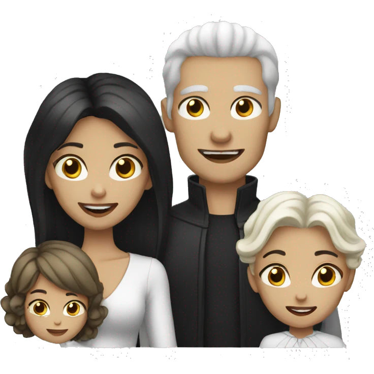 white meanvampire family emoji