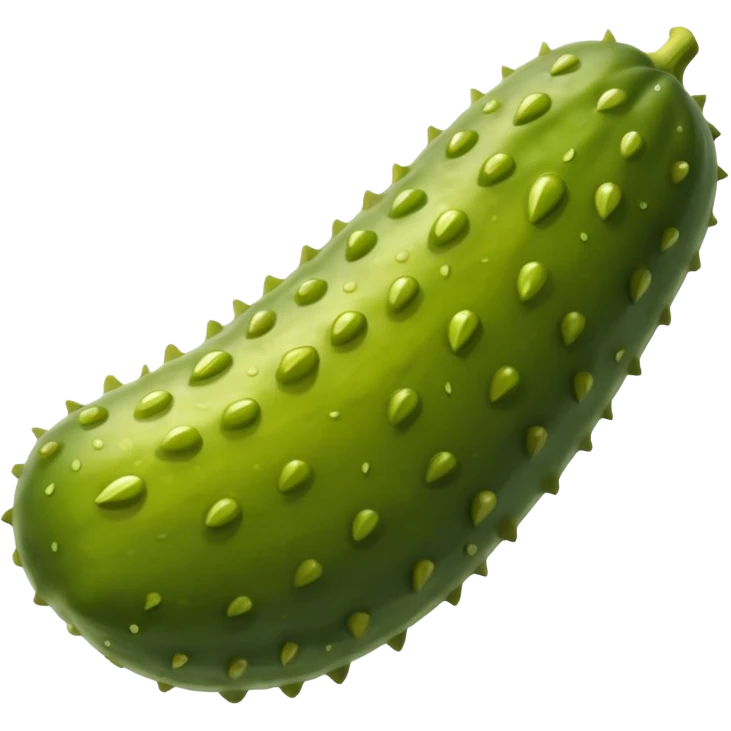 a pickle emoji