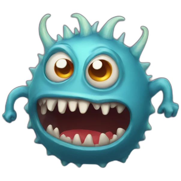 panic monster emoji