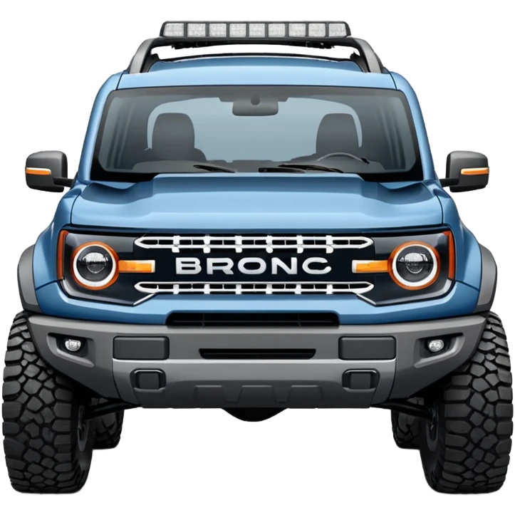 grey blue Ford bronco sport emoji