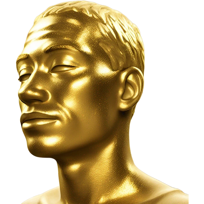 Golden man emoji
