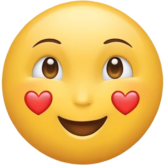 smiling face with heart eyes emoji