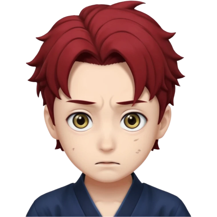 tanjiro with big eyes emoji