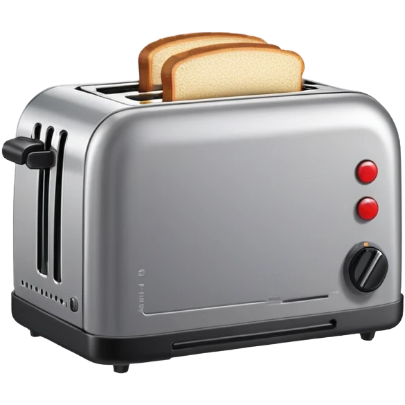 A 8-bit pixel art emoji of a toaster emoji