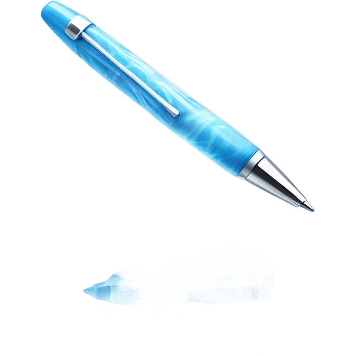 Ice pen emoji