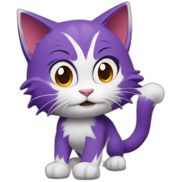 Blaze the cat emoji