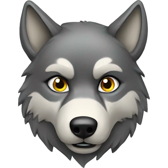 Wolf playing video games emoji