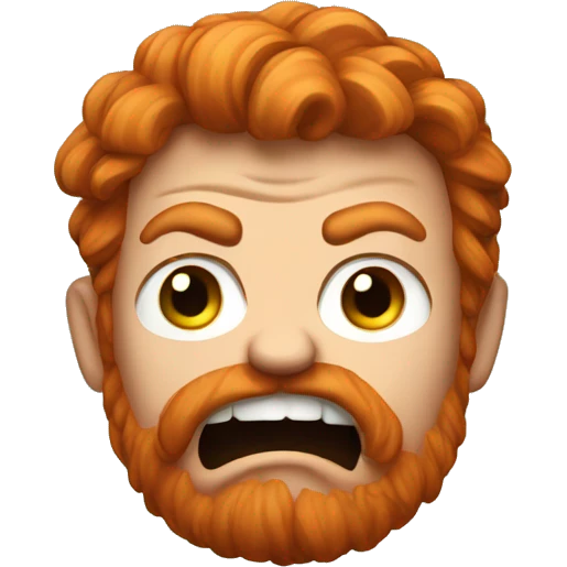 Angry ginge  emoji