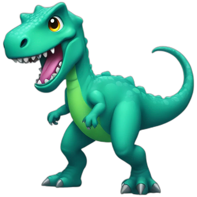 disco dino emoji