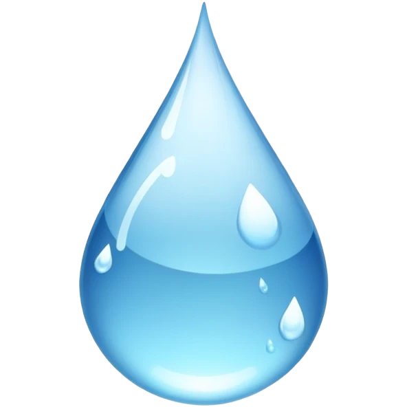 Tear drop emoji
