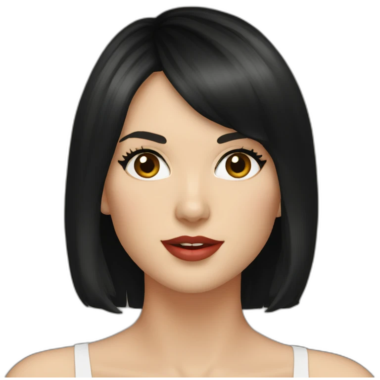 taylor-swift-with-black-hair emoji
