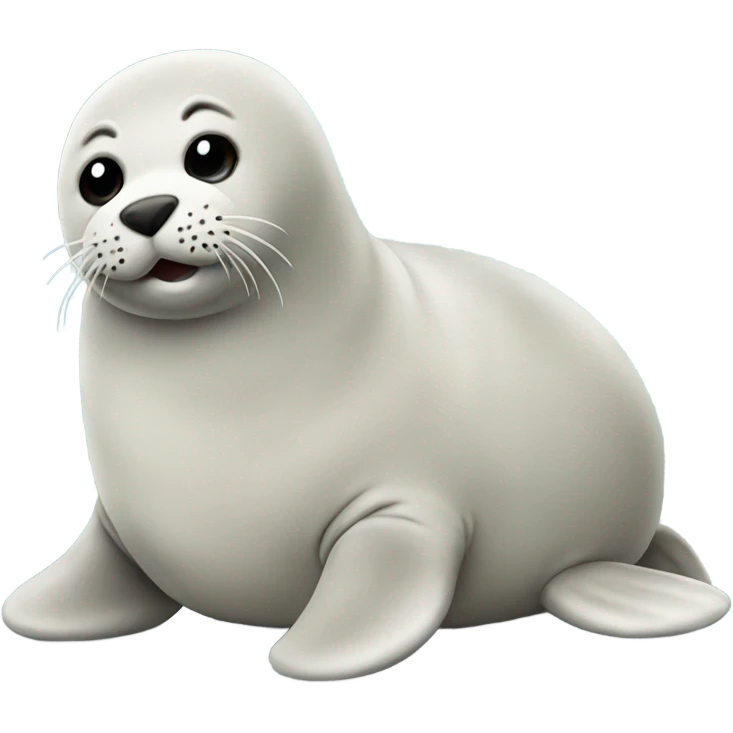 seal plushie full body fluffy emoji