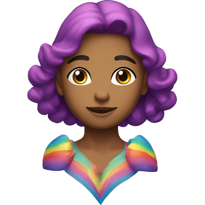 Corazón arcoíris  emoji