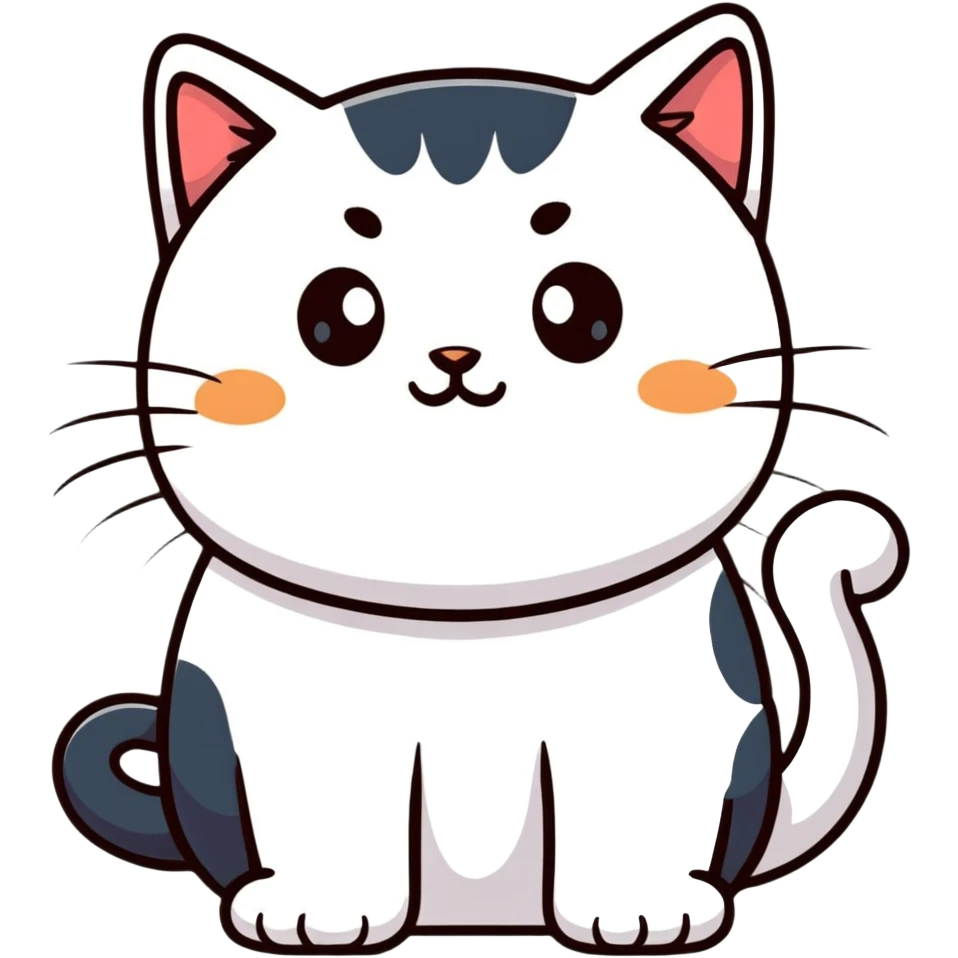 Кот болтун мурчит emoji