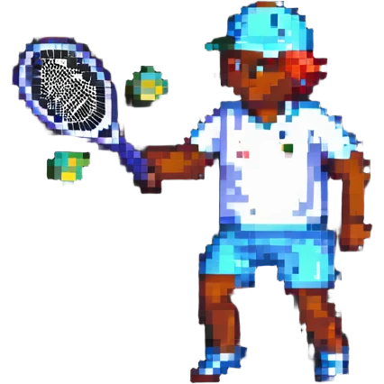 man playing tennis emoji