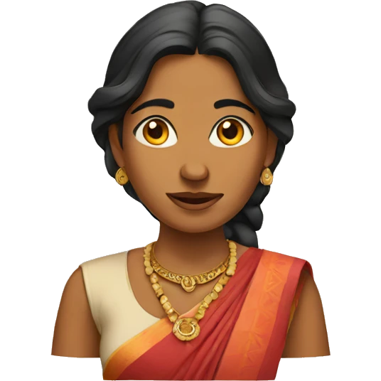 indian woman emoji