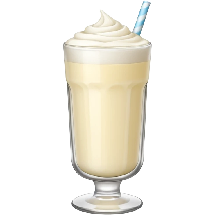 Lassi white coloured emoji