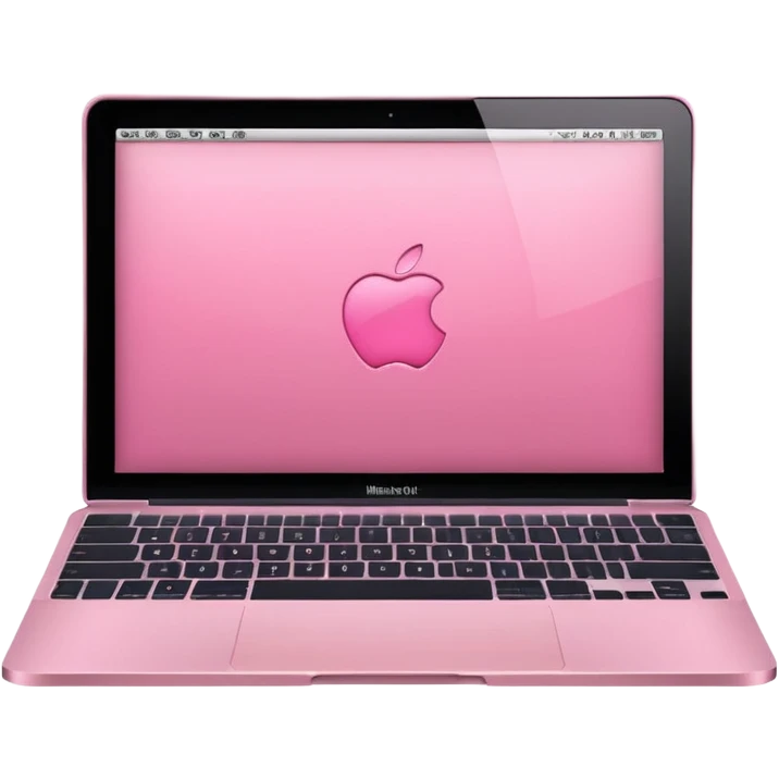 Pink MacBook  emoji