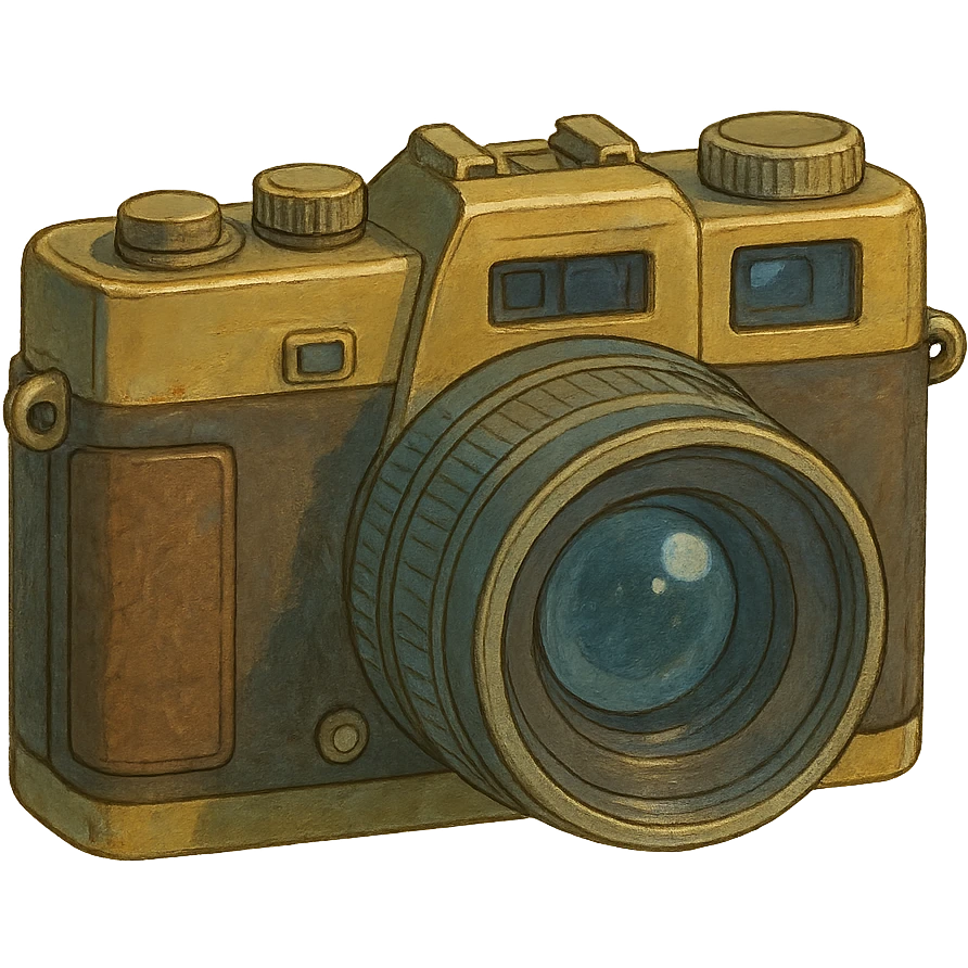 ghibli style camera emoji