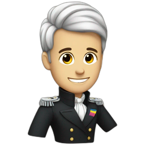 Gay Macron emoji