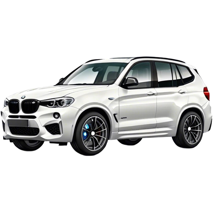 Black BMW X3M emoji