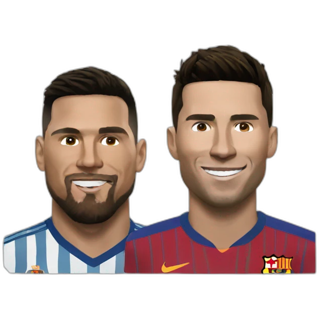 Ronaldo messi emoji