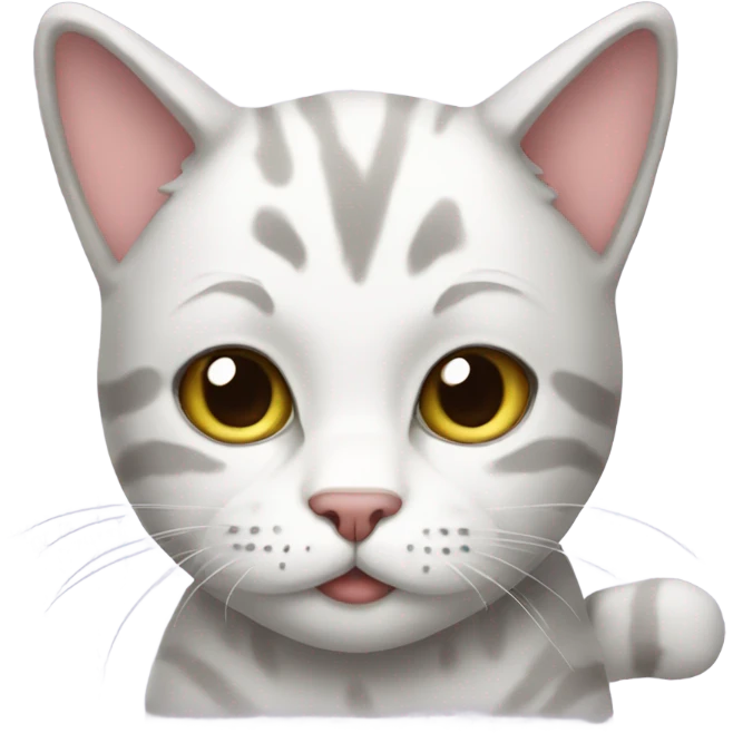 Cat in pj emoji