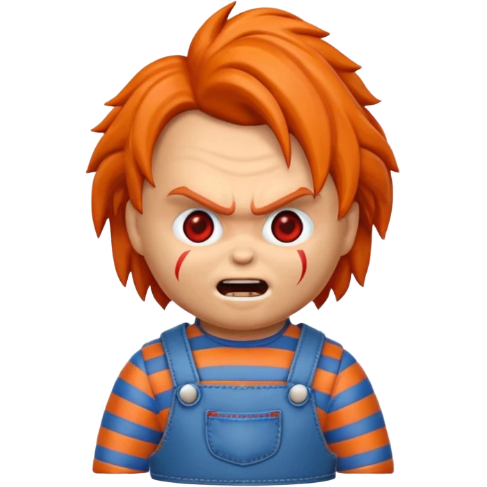 Un emojin de chuky emoji