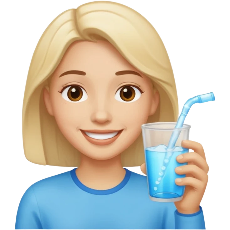 drinking fluids emoji