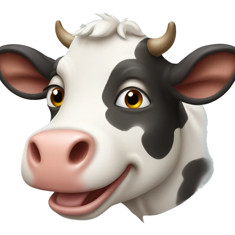 cow smile  emoji