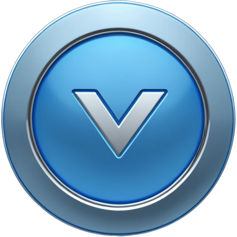 A blue verification badge  emoji