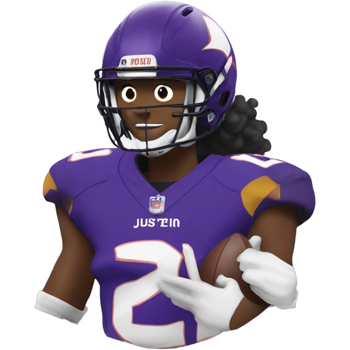 Justin Jefferson emoji
