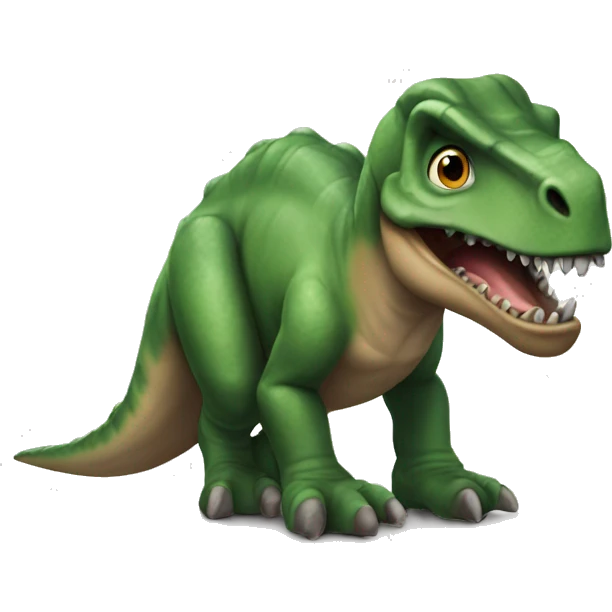 Robber dinosaur  emoji