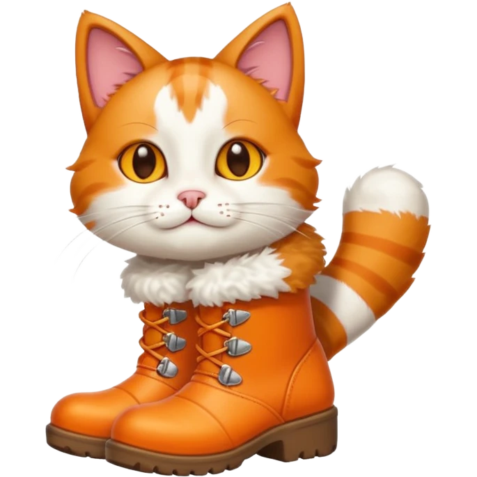 Gato con botas emoji