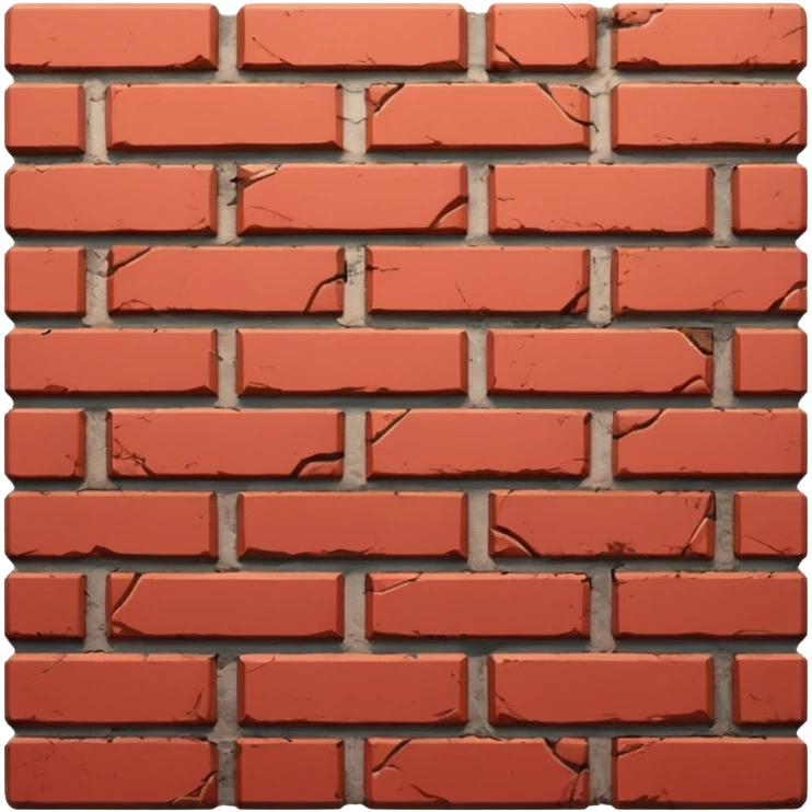 Agora um tijoloBrick wall: emoji