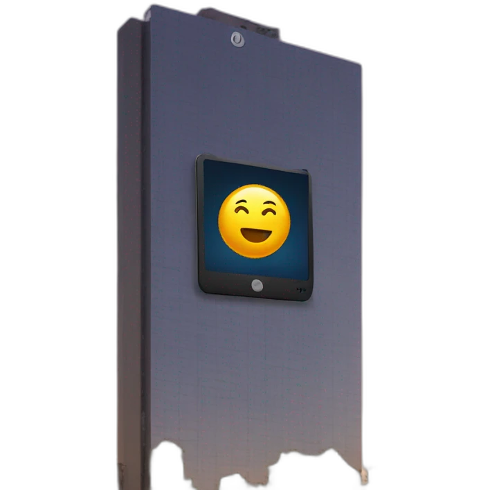 phone to billboard emoji