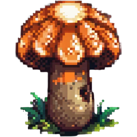 glowing mushroom emoji