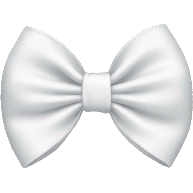 white bow emoji