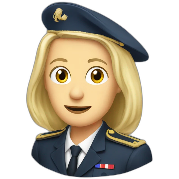 Marine LePen emoji